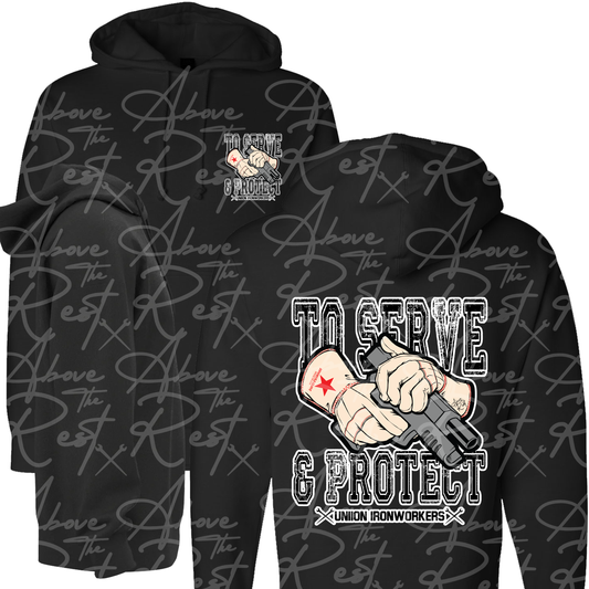 TO SERVE PULLOVER HOODIE