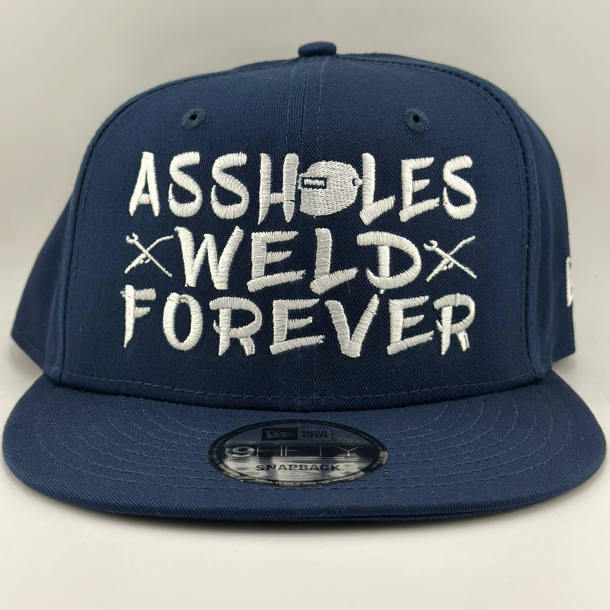 ASSHOLES WELD NEW ERA SNAPBACK