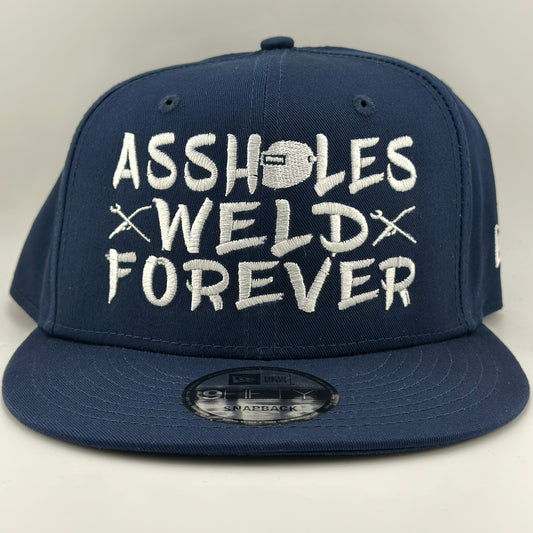 ASSHOLES WELD NEW ERA SNAPBACK