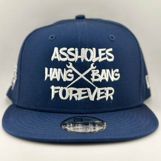 ASSHOLES HANG BANG FOREVER NEW ERA SNAPBACK