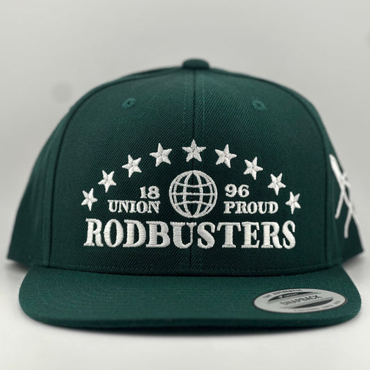 RODBUSTERS WORLDWIDE SNAPBACK HAT