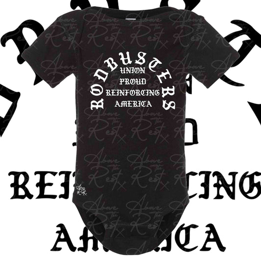 RODBUSTERS UNION PROUD ONESIE