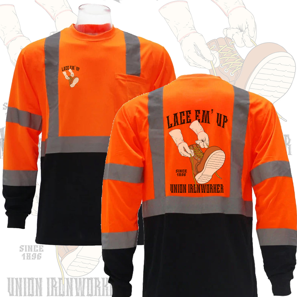 LACE UP HI-VIS