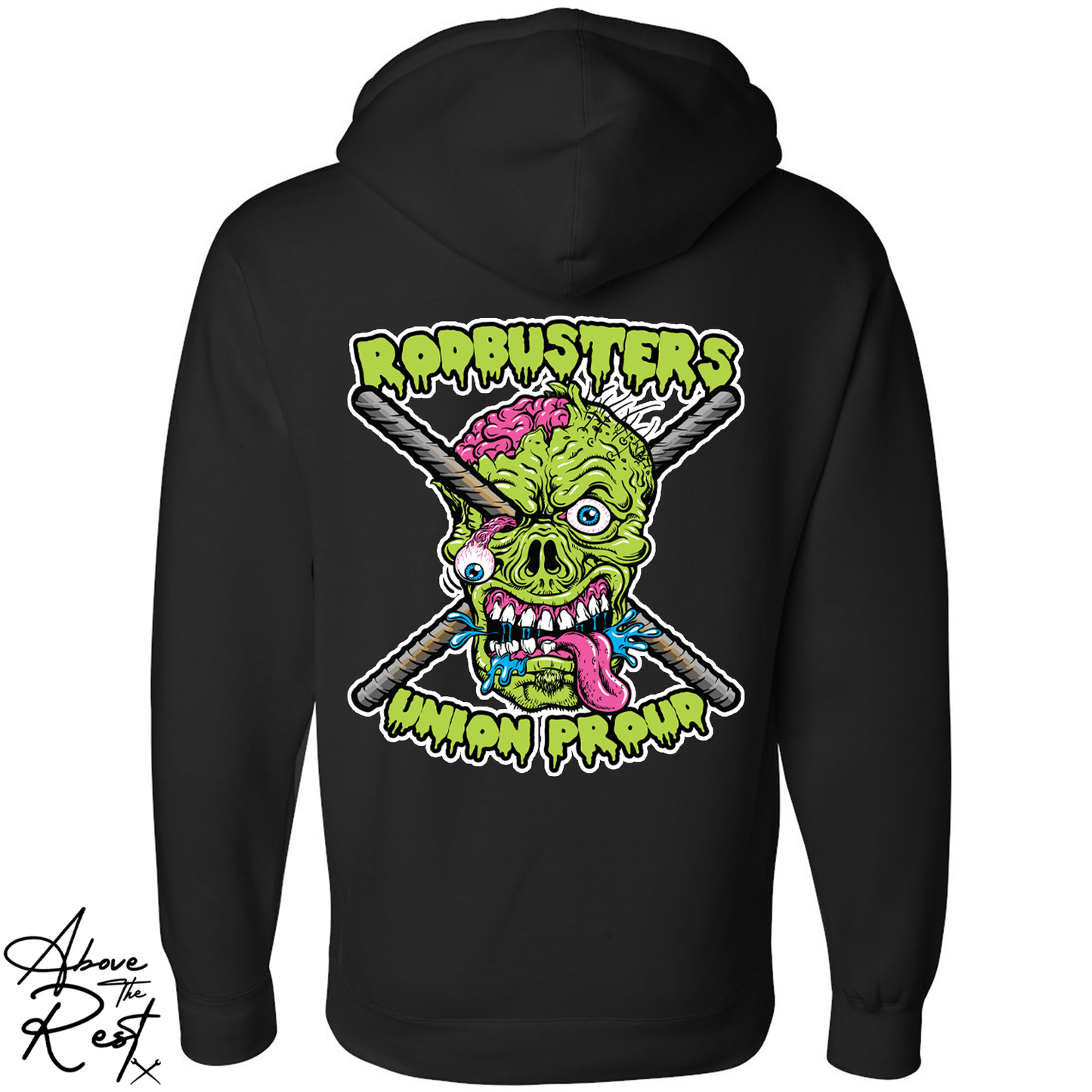 ZOMBIE RODBUSTER PULLOVER HOODIE