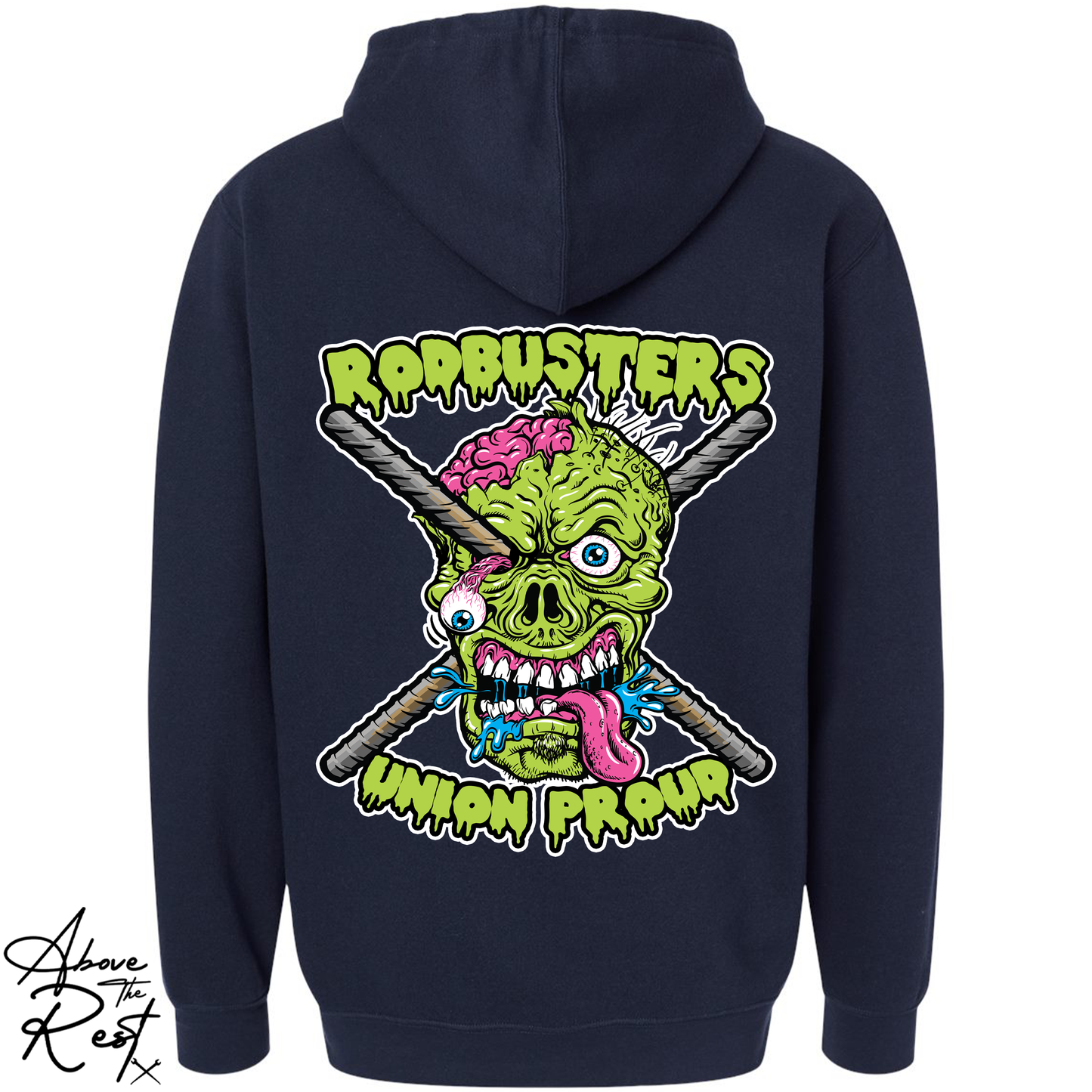 ZOMBIE RODBUSTER PULLOVER HOODIE