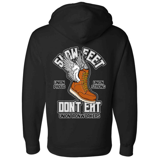 SLOW FEET UNION IW PULLOVER HOODIE