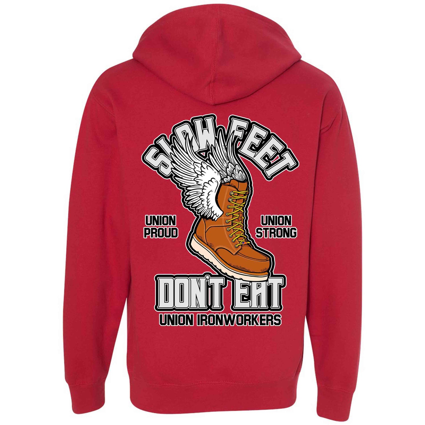 SLOW FEET UNION IW PULLOVER HOODIE