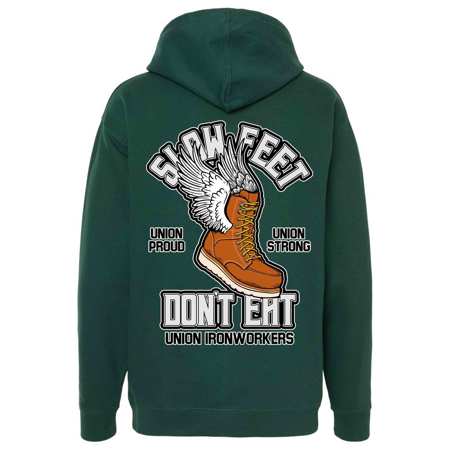 SLOW FEET UNION IW PULLOVER HOODIE