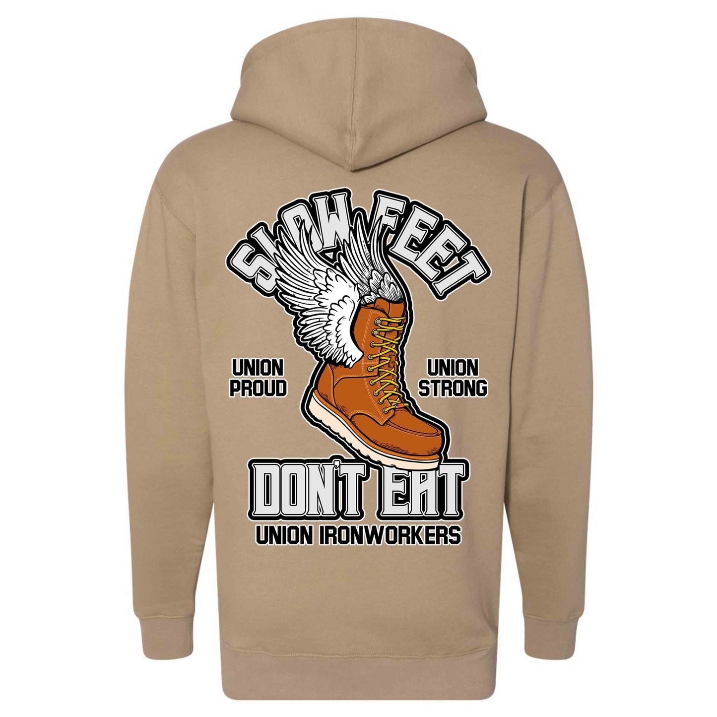 SLOW FEET UNION IW PULLOVER HOODIE