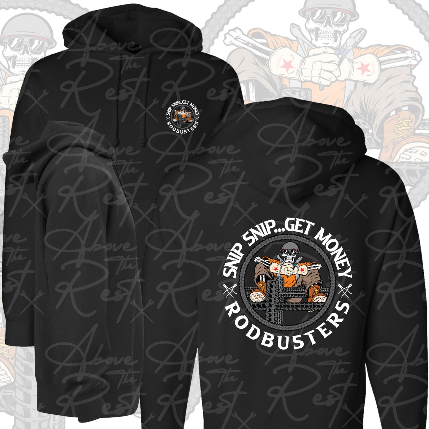 SNIP SNIP PULLOVER HOODIE