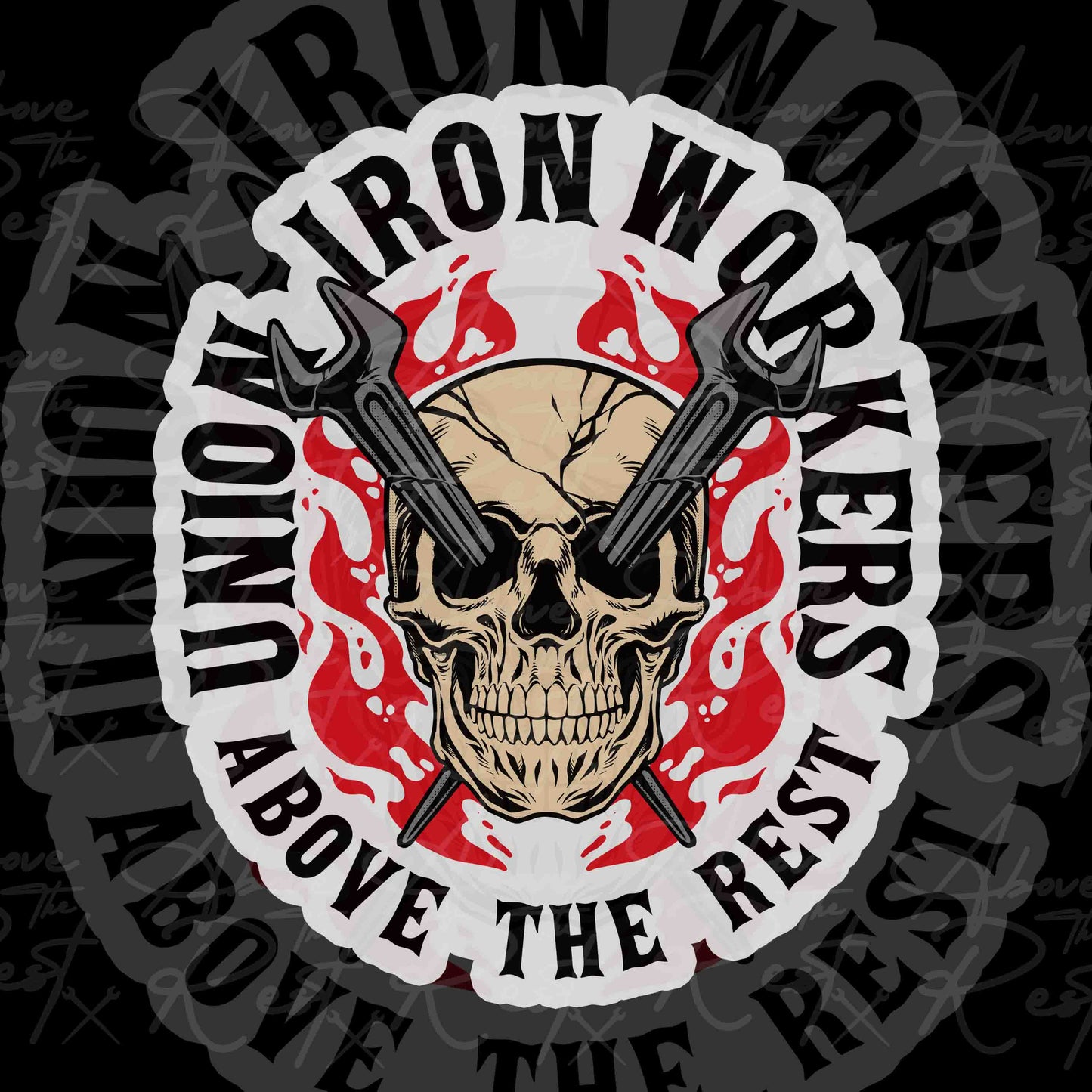 SPUD WRENCH EYES STICKER