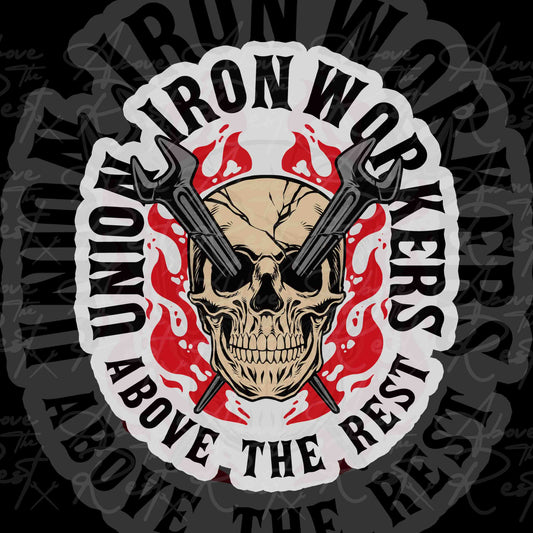 SPUD WRENCH EYES STICKER