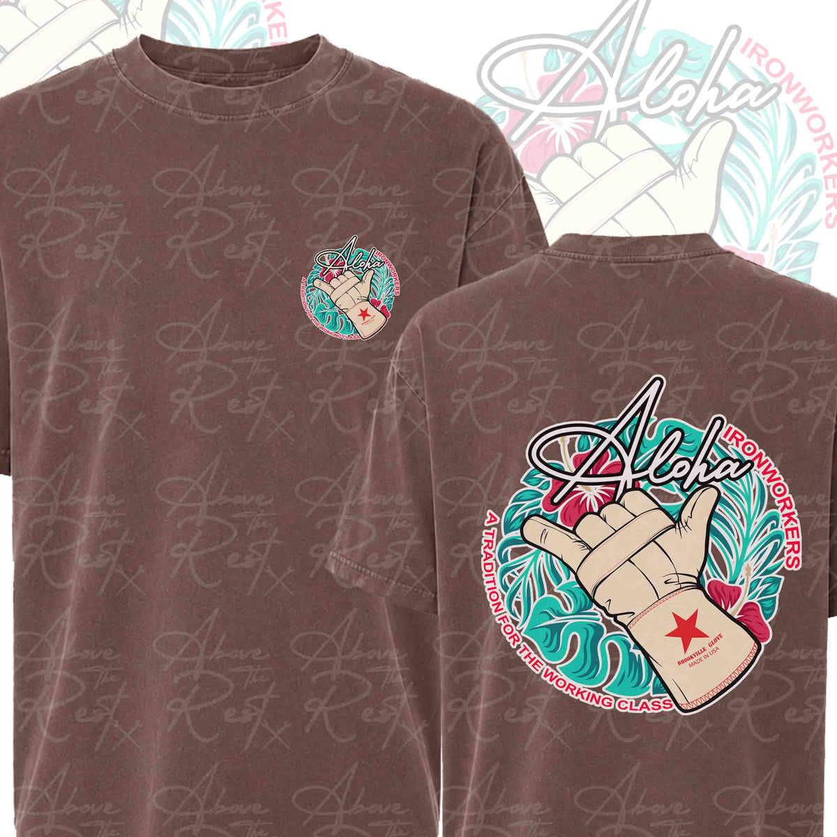 ALOHA GLOVES T-SHIRT