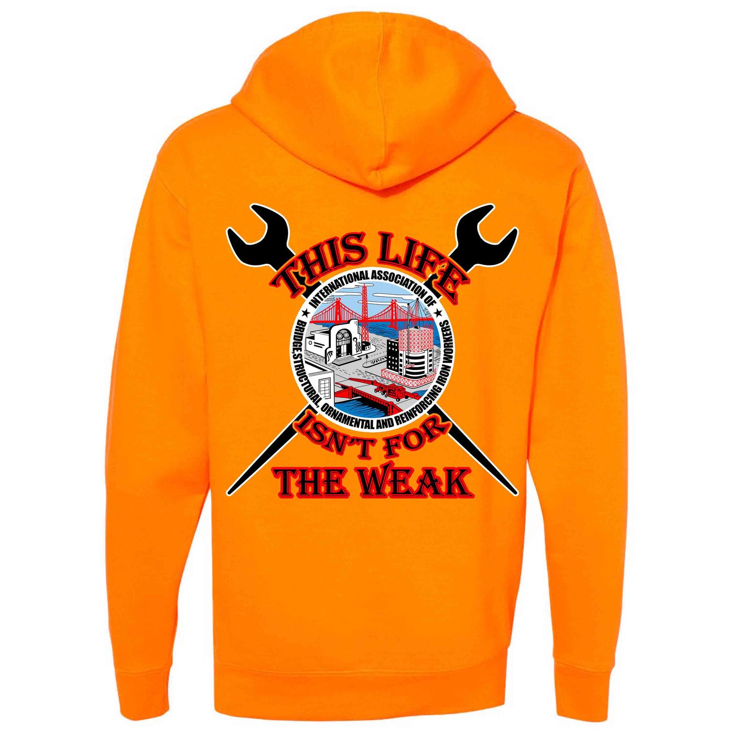 THIS LIFE ISN'T FOR THE WEAK PULLOVER HOODIE