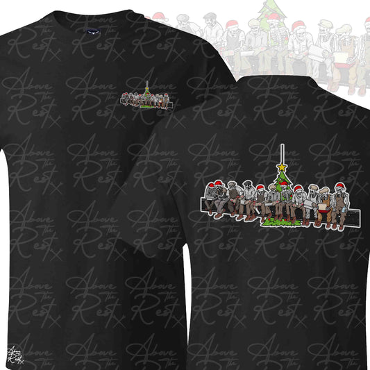 LUNCH ON TOP HOLIDAY TREE T-SHIRT