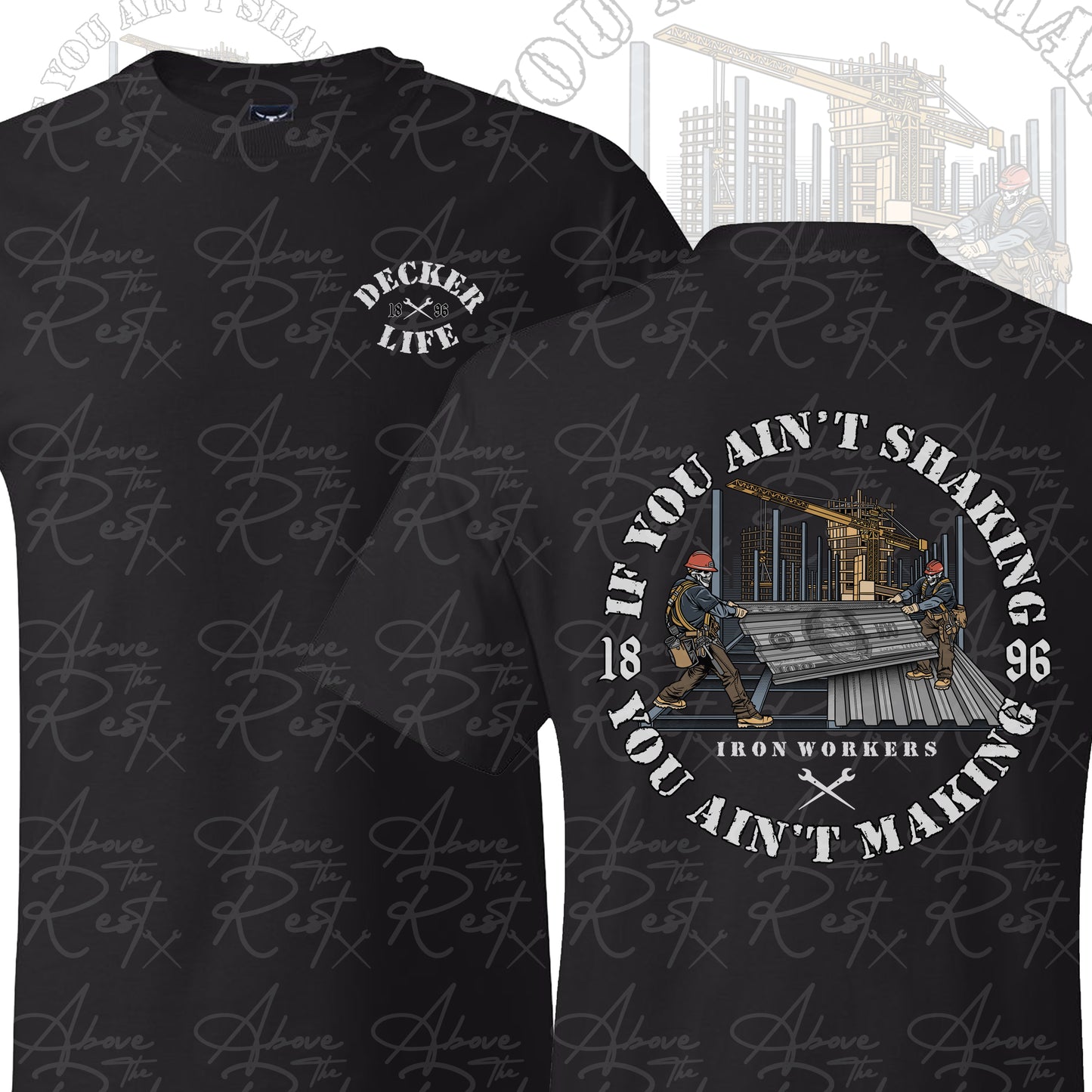 IF YOU AIN'T SHAKING T-SHIRT