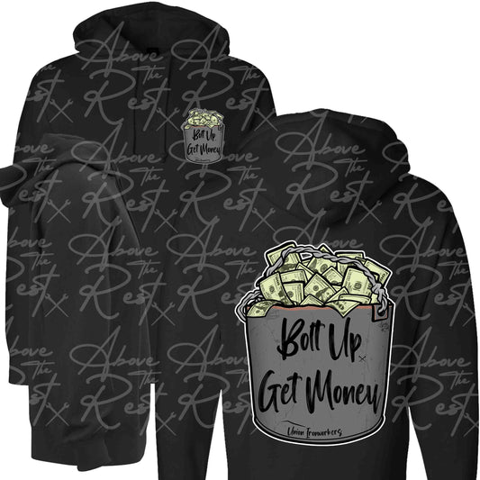 BOLT UP GET MONEY PULLOVER HOODIE