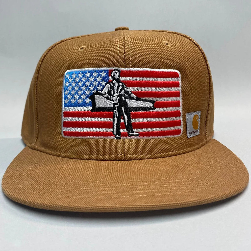 BEAM GUY USA CARHARTT SNAPBACK HAT