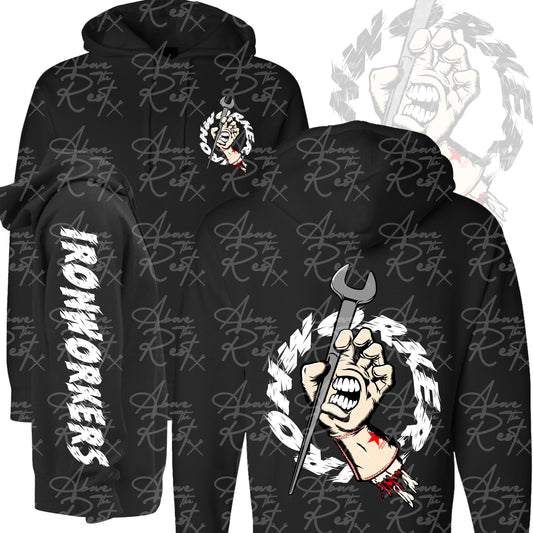 SCREAMING GLOVE PULLOVER HOODIE