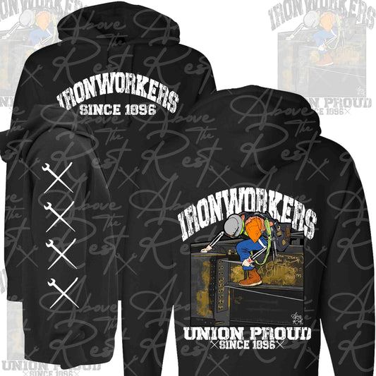 BOLTING UP STRUCTURAL PULLOVER HOODIE