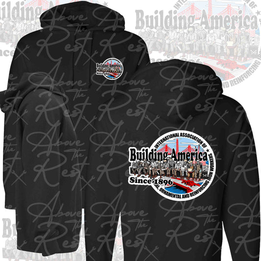 INTERNATIONAL BEAM PULLOVER HOODIE
