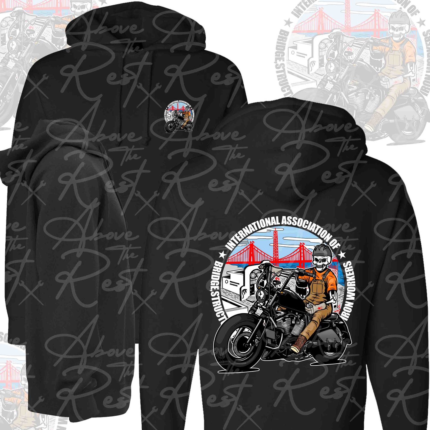 HARLEY INTERNATIONAL PULLOVER HOODIE