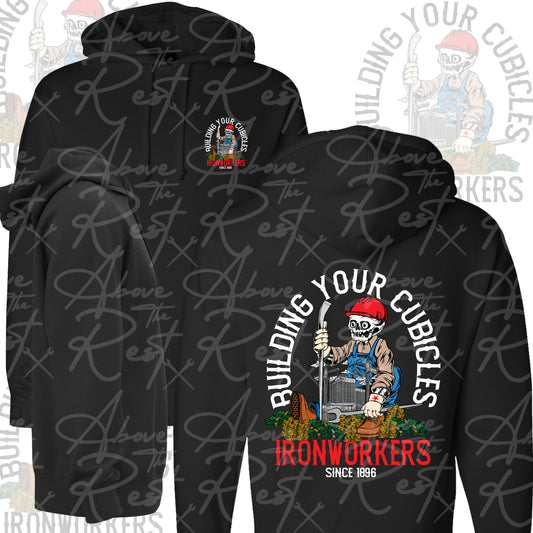 BUILDING YOUR CUBICLES PULLOVER HOODIE