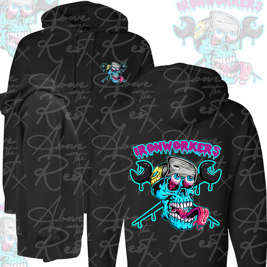 PUNK IRON PULLOVER HOODIE