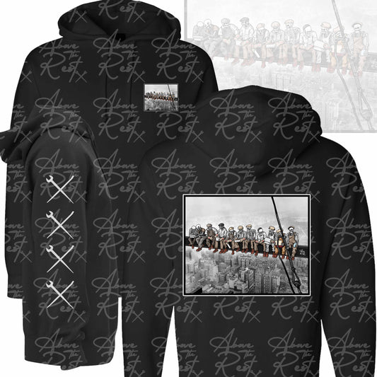 LUNCH ON BEAM PULLOVER HOODIE