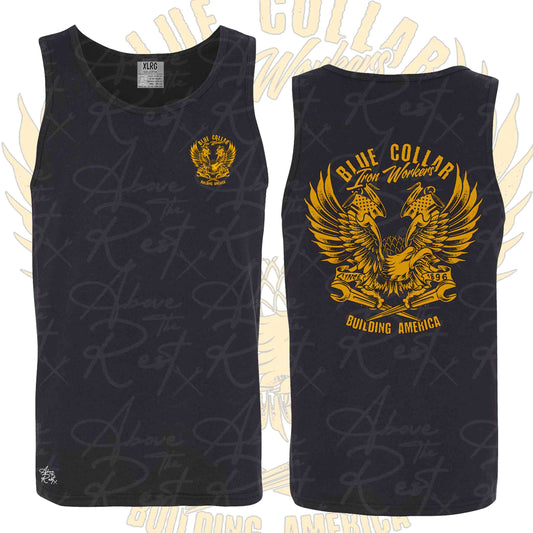 BLUE COLLAR GOLD EAGLE TANK TOP