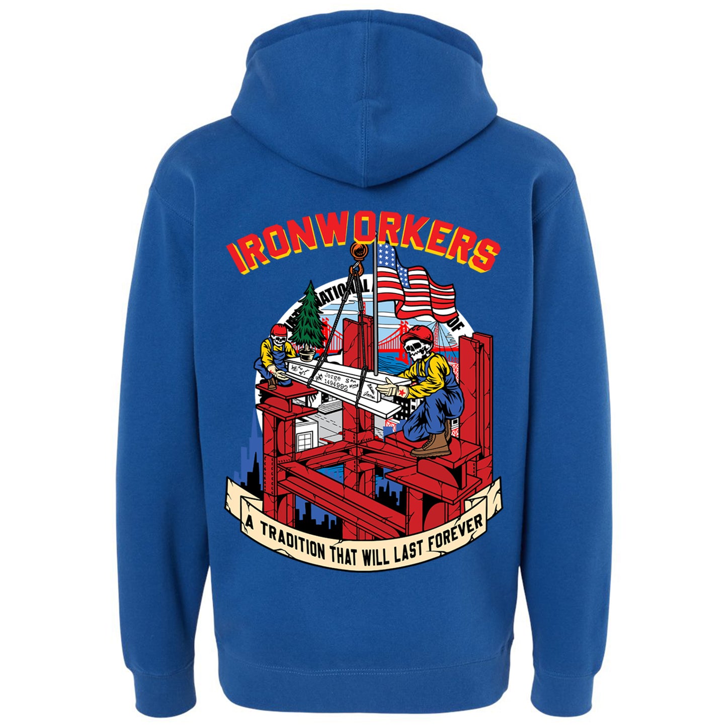 TOPPING OUT PULLOVER HOODIE