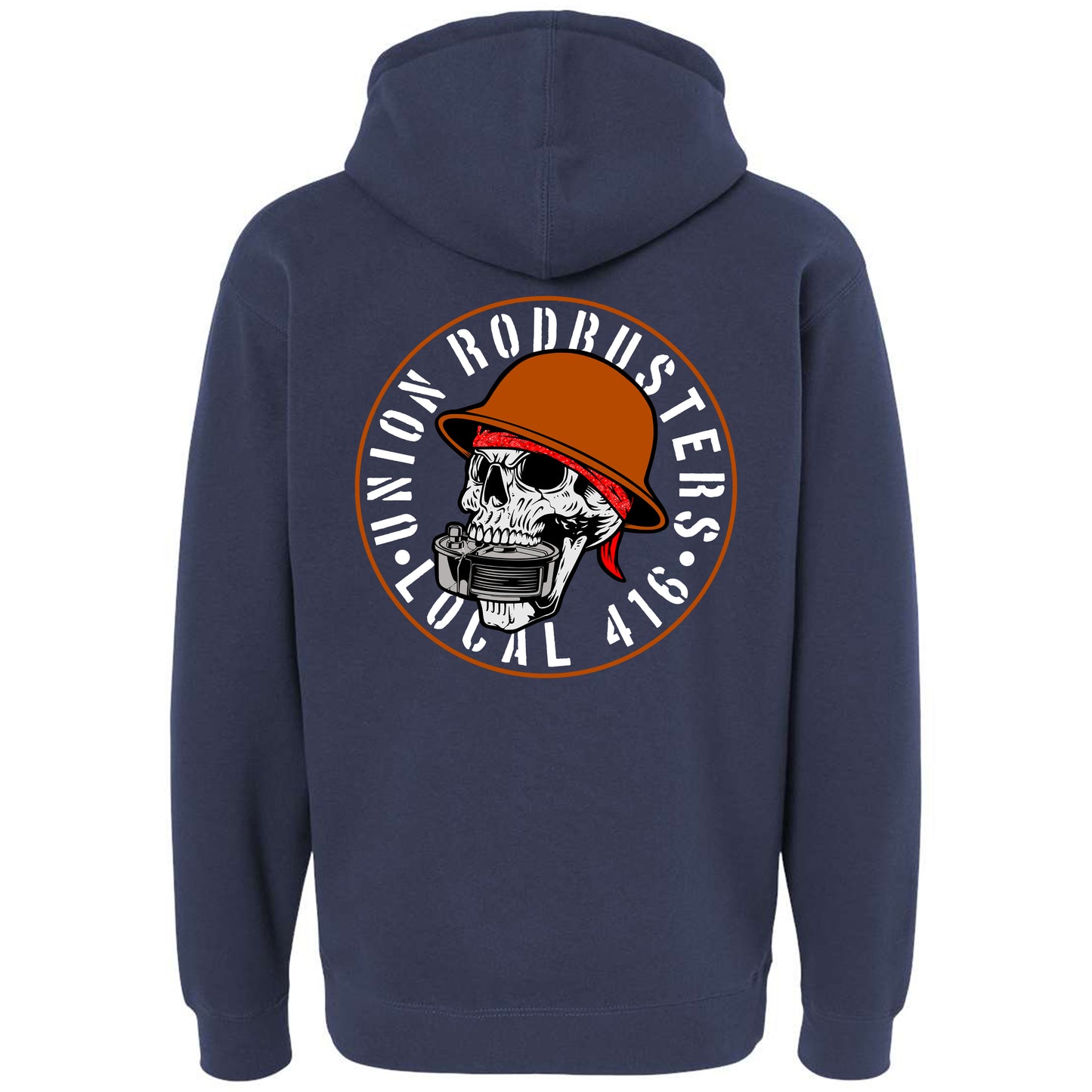Copy of WIRE SKULL PULLOVER HOODIE LOCAL 416