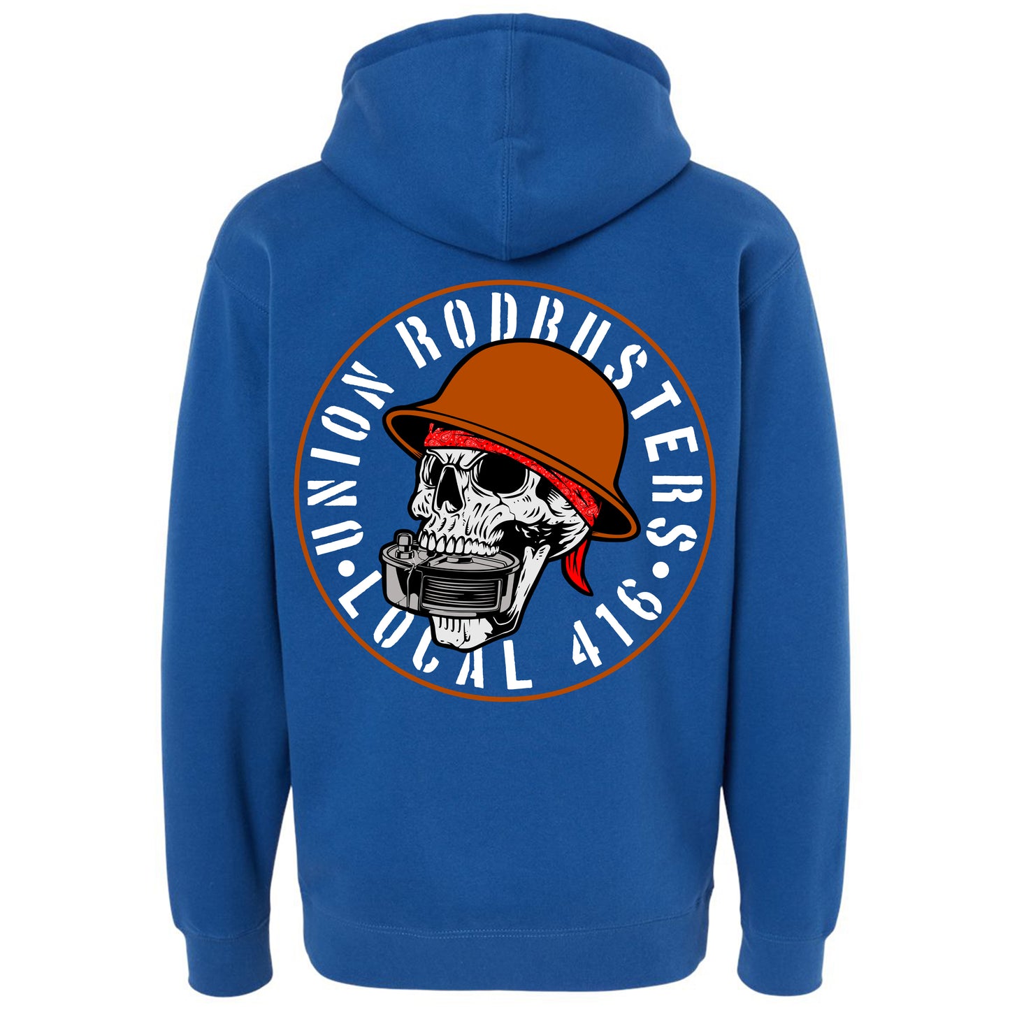 Copy of WIRE SKULL PULLOVER HOODIE LOCAL 416