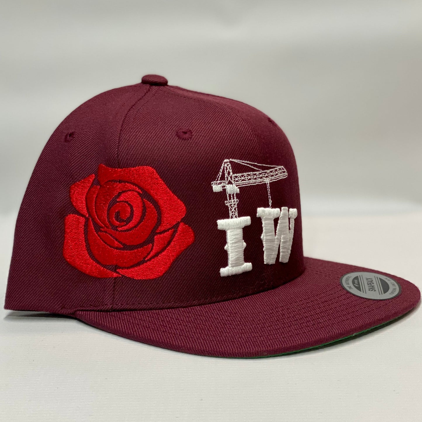 IW CRANE SIDE ROSE SNAPBACK HAT