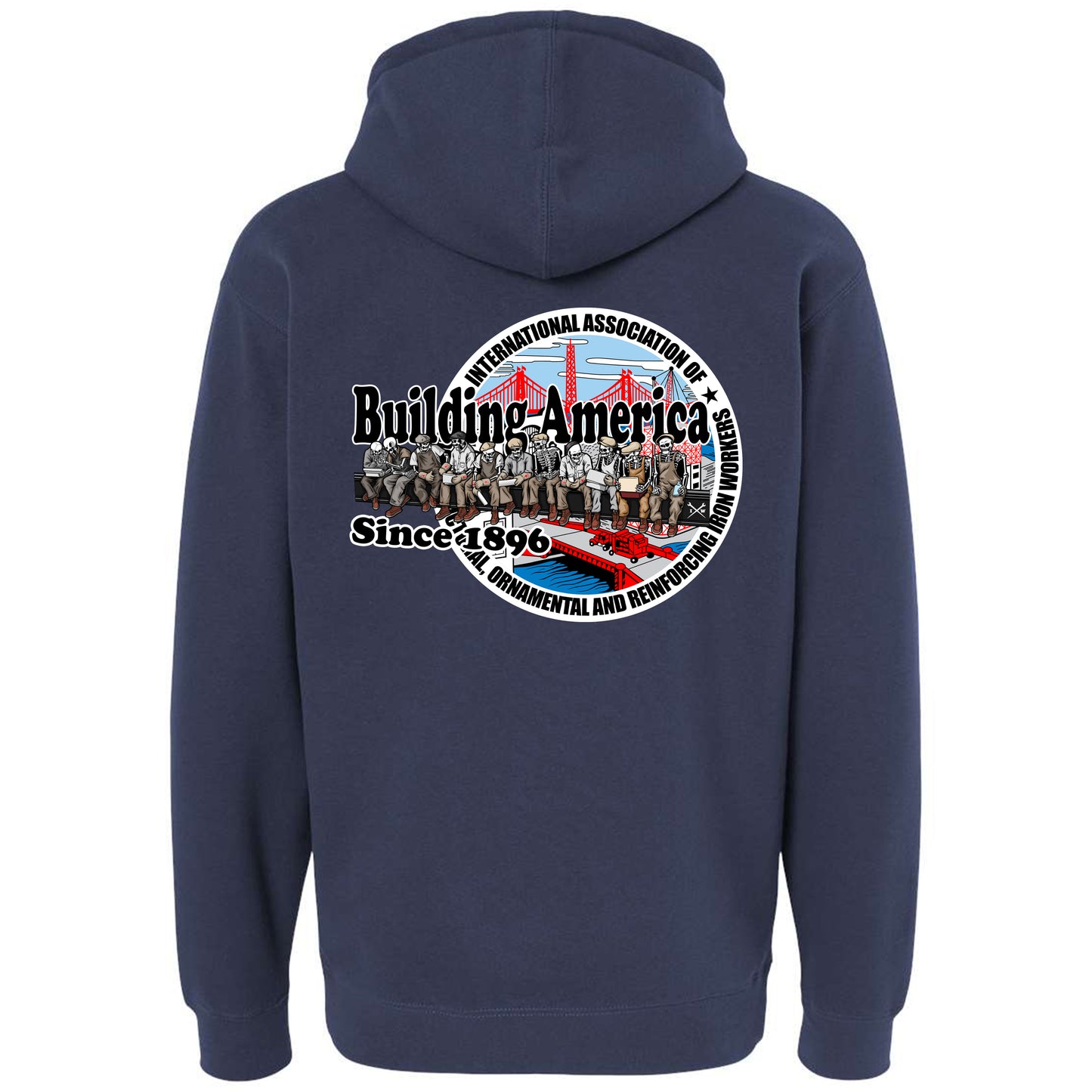 INTERNATIONAL BEAM PULLOVER HOODIE