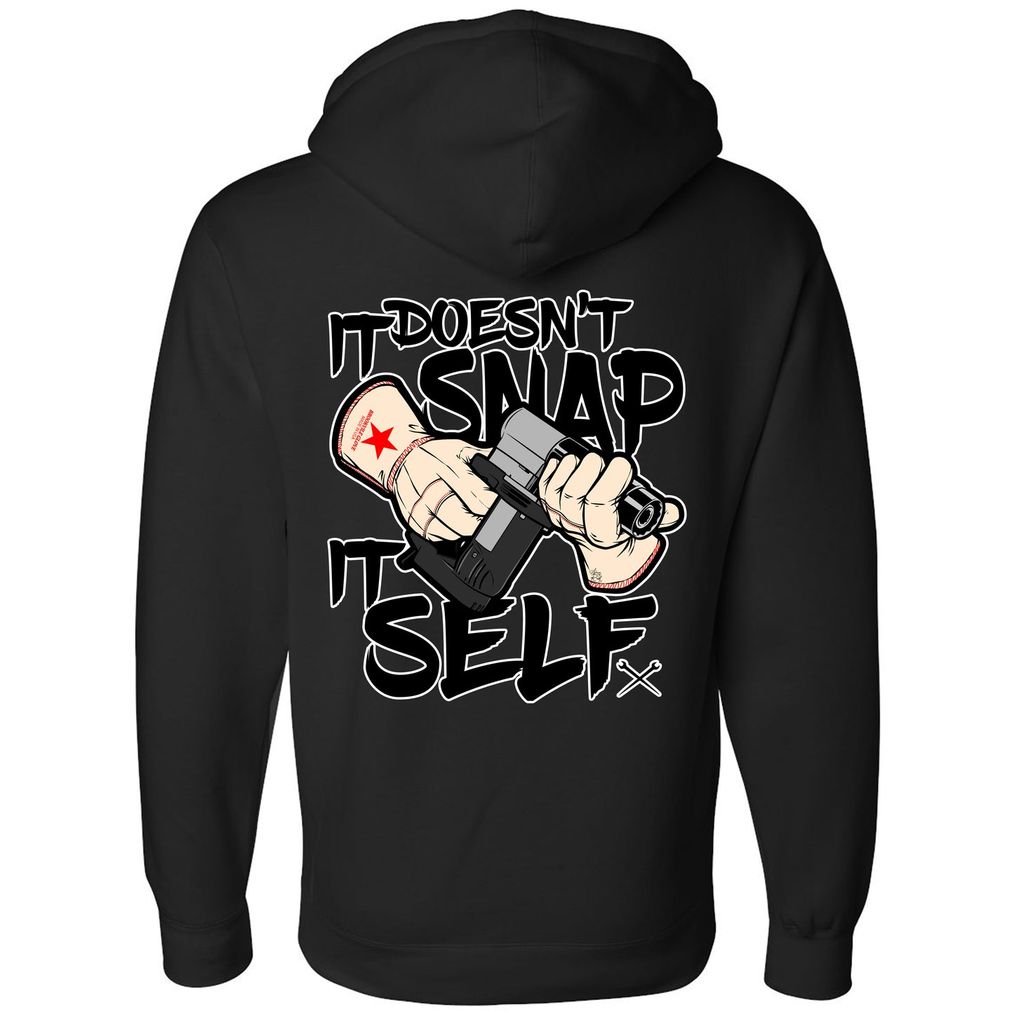 SNAP IT PULLOVER HOODIE