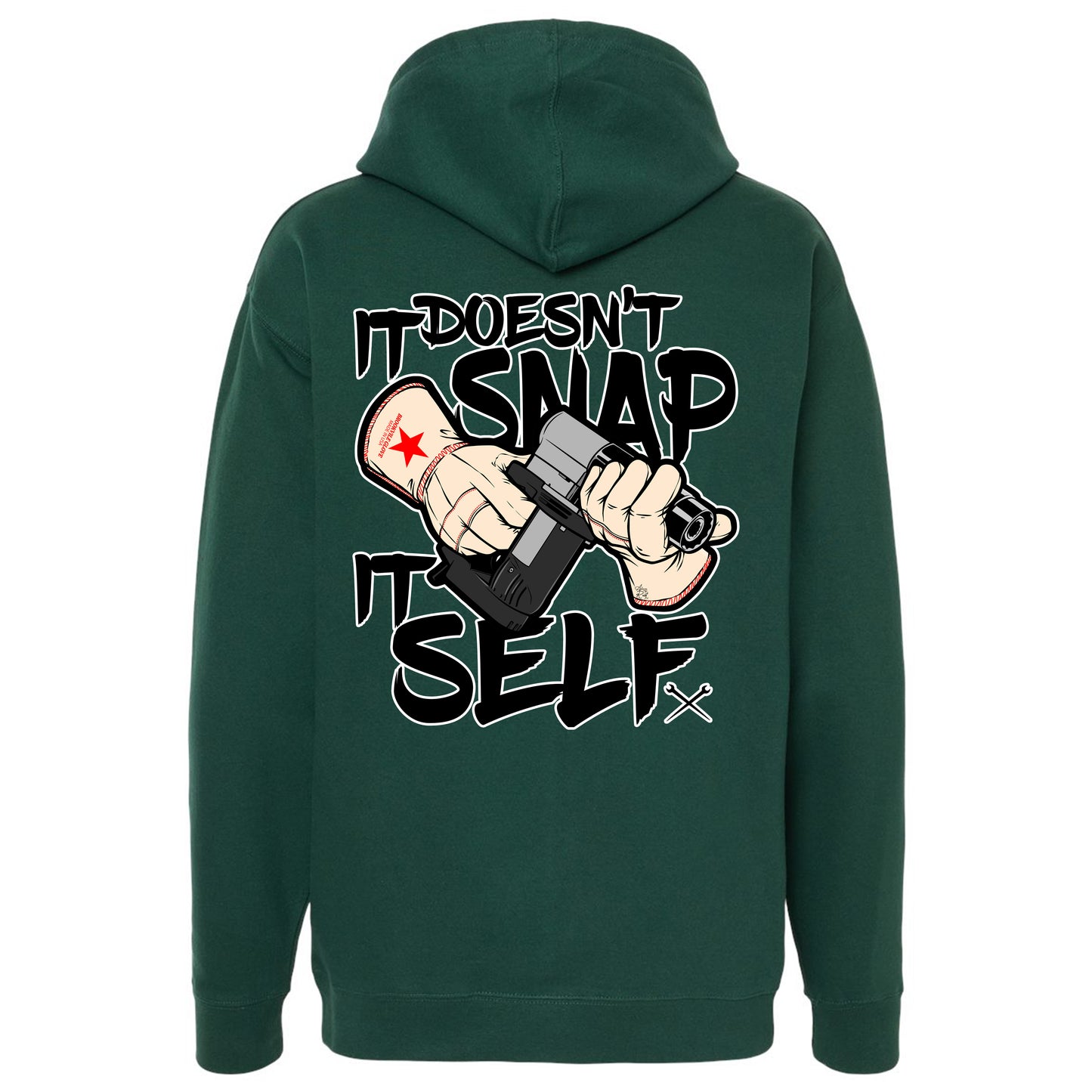 SNAP IT PULLOVER HOODIE