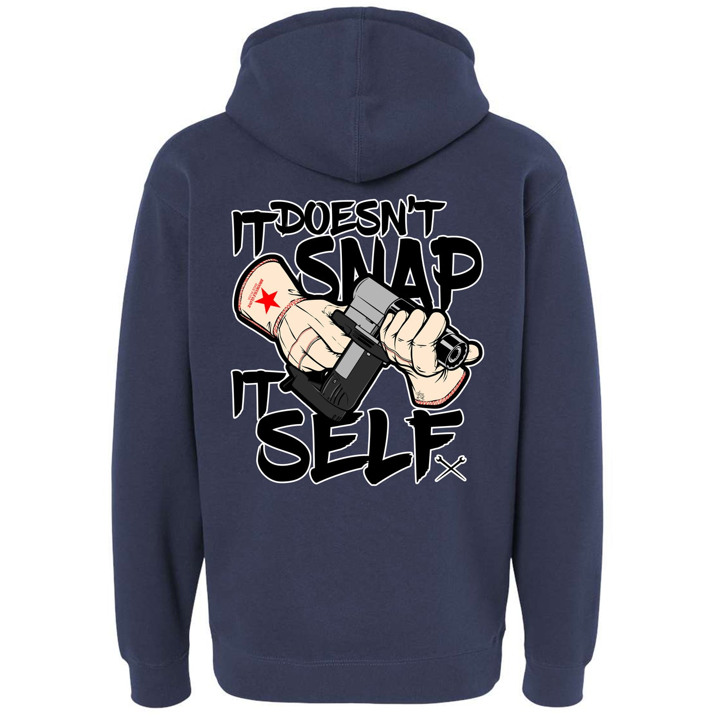 SNAP IT PULLOVER HOODIE