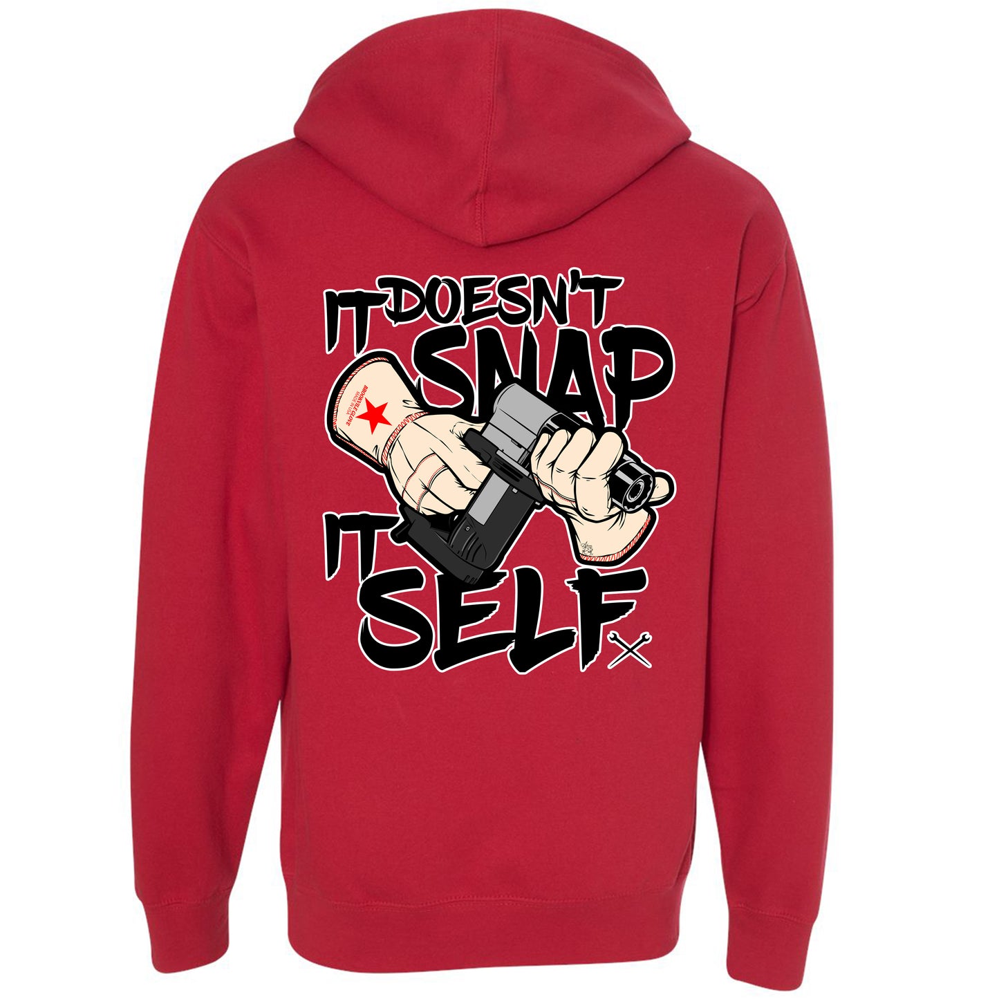 SNAP IT PULLOVER HOODIE