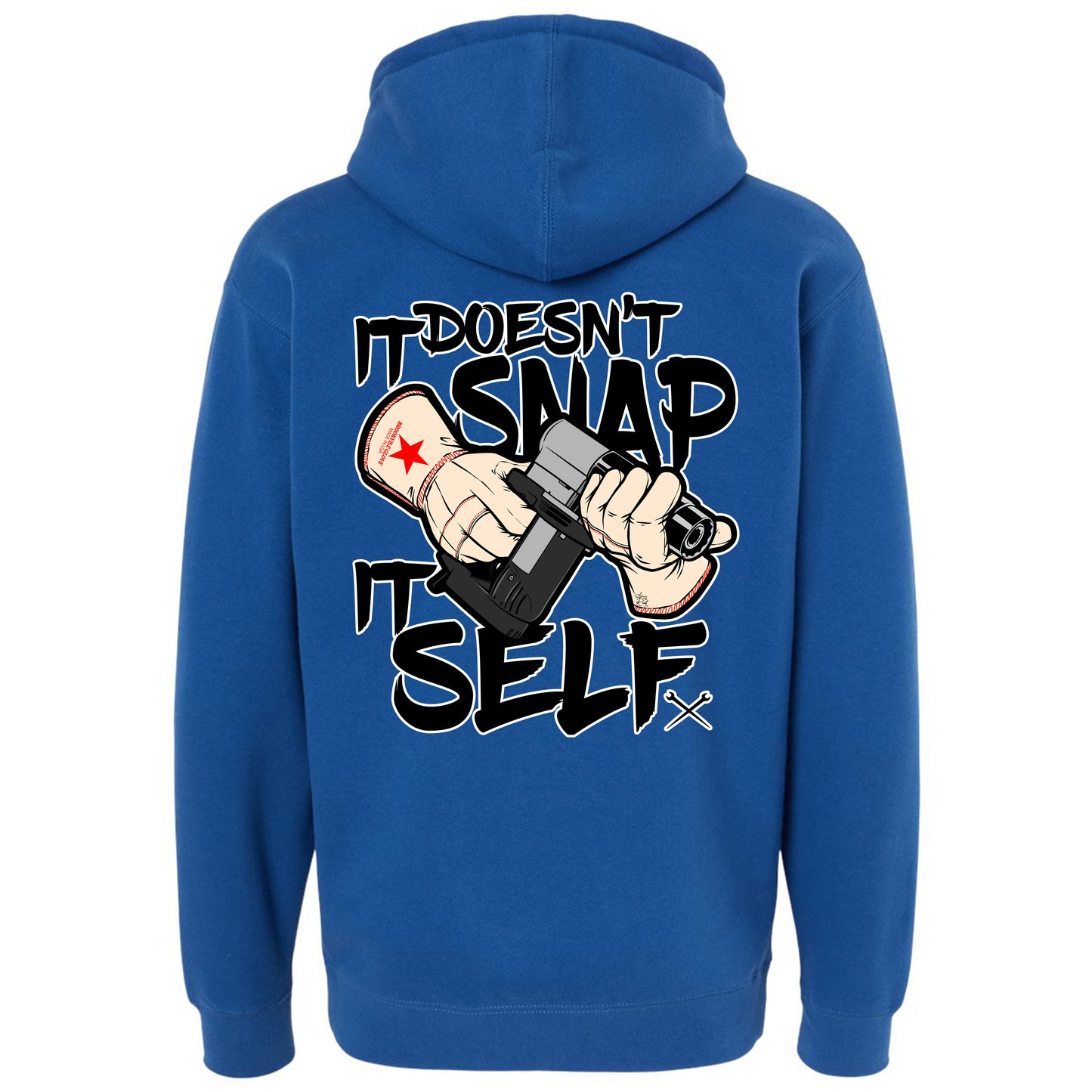 SNAP IT PULLOVER HOODIE