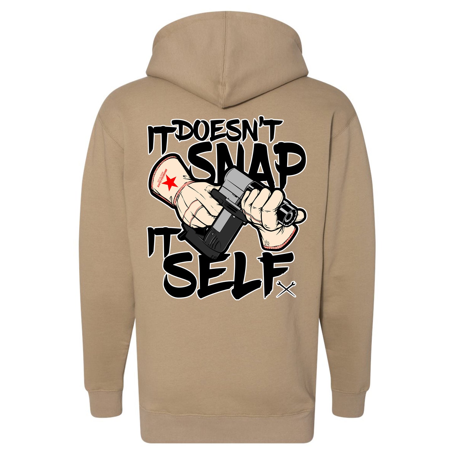 SNAP IT PULLOVER HOODIE