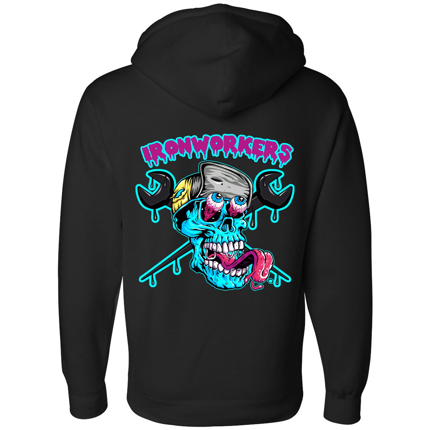 PUNK IRON PULLOVER HOODIE