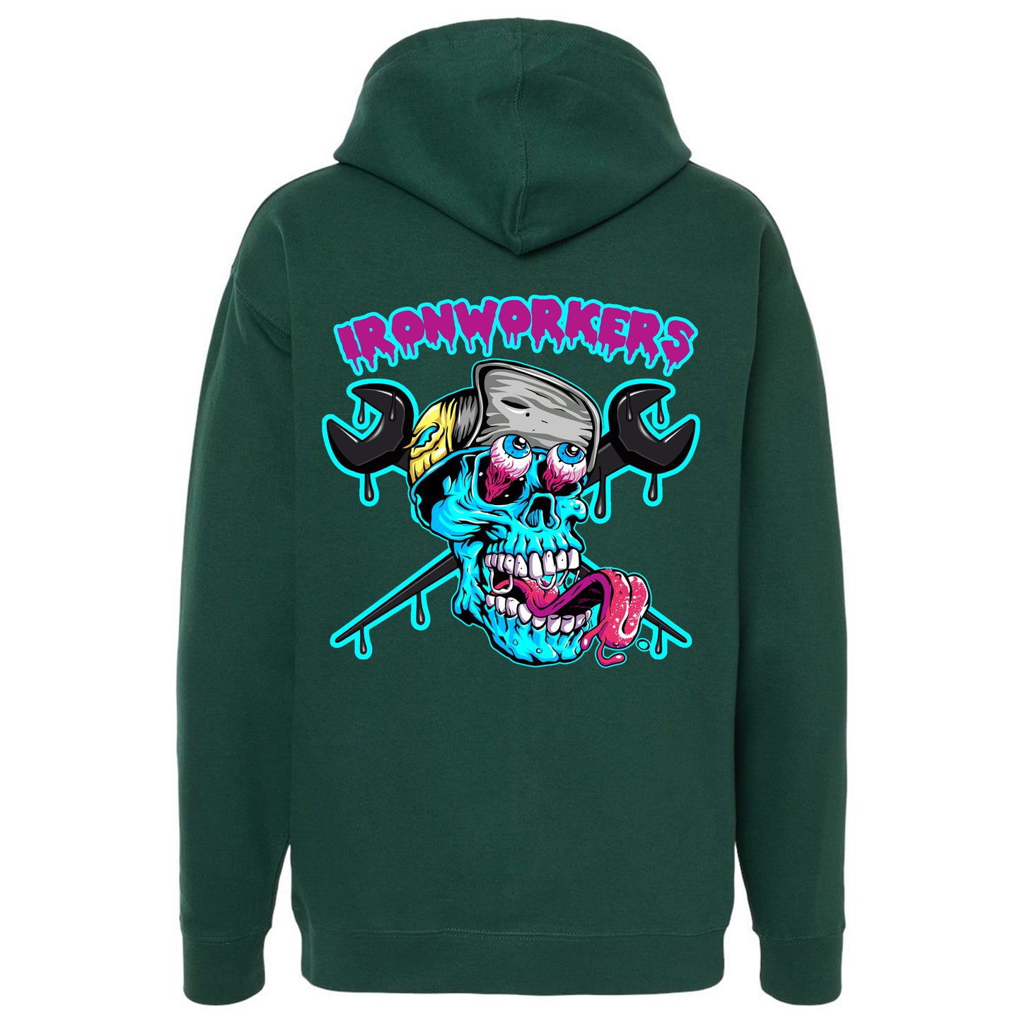 PUNK IRON PULLOVER HOODIE