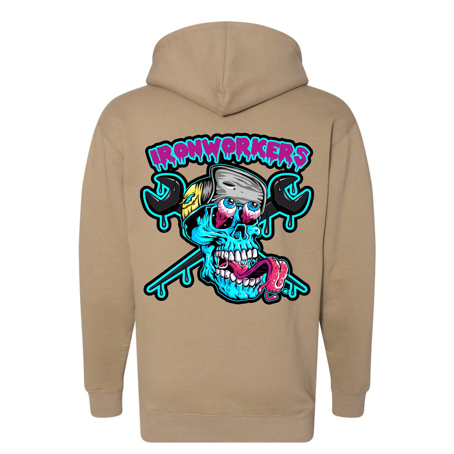 PUNK IRON PULLOVER HOODIE