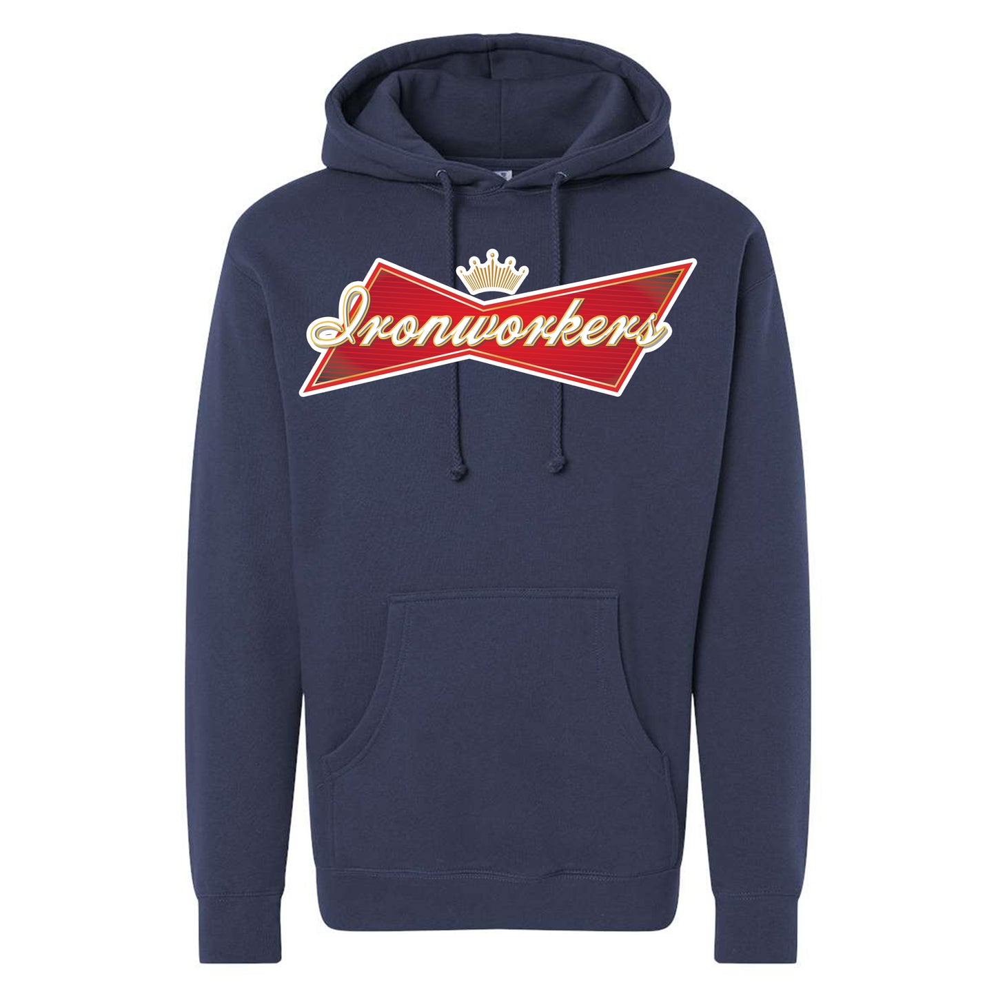 IRONWORKER BUDWEISER PULLOVER HOODIE