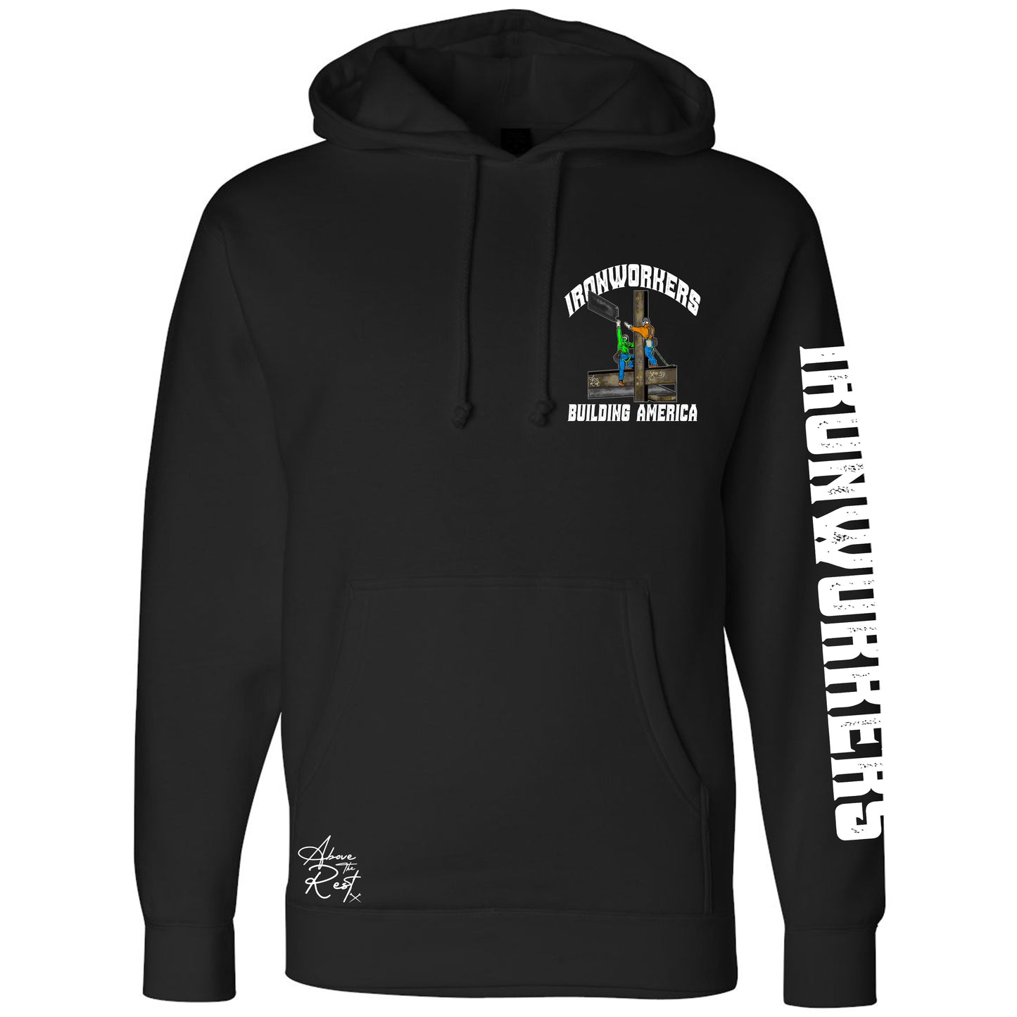 IW BUILDING AMERICA STRUCTURAL PULLOVER HOODIE