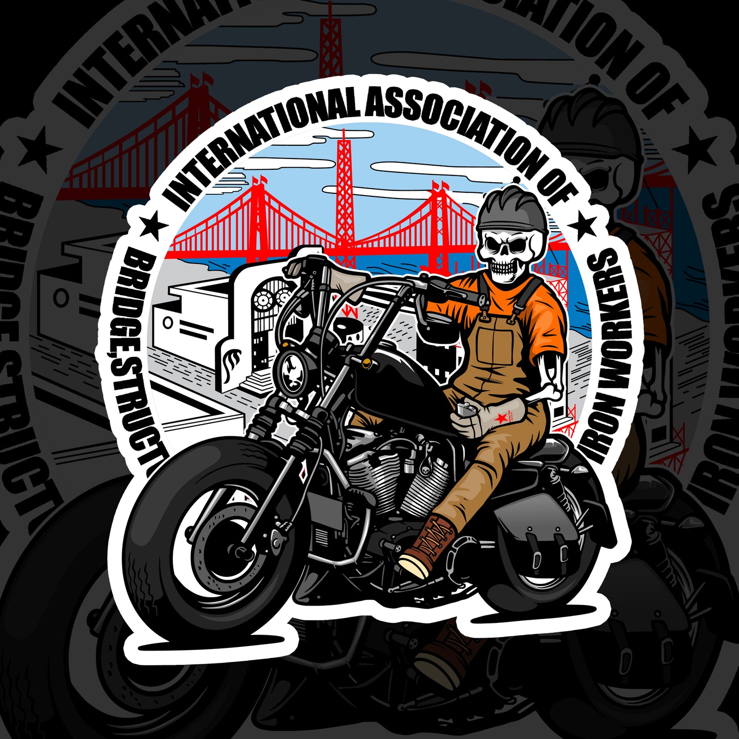 HARLEY INTERNATIIONAL STICKER