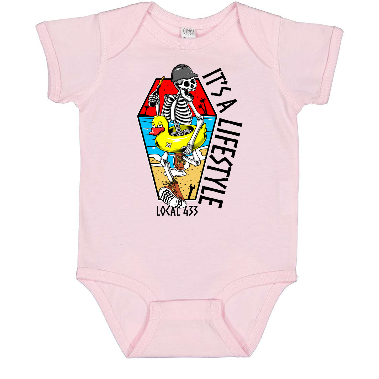 ITS A LIFESTYLE 433 ONESIE