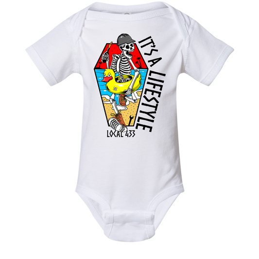 ITS A LIFESTYLE 433 ONESIE