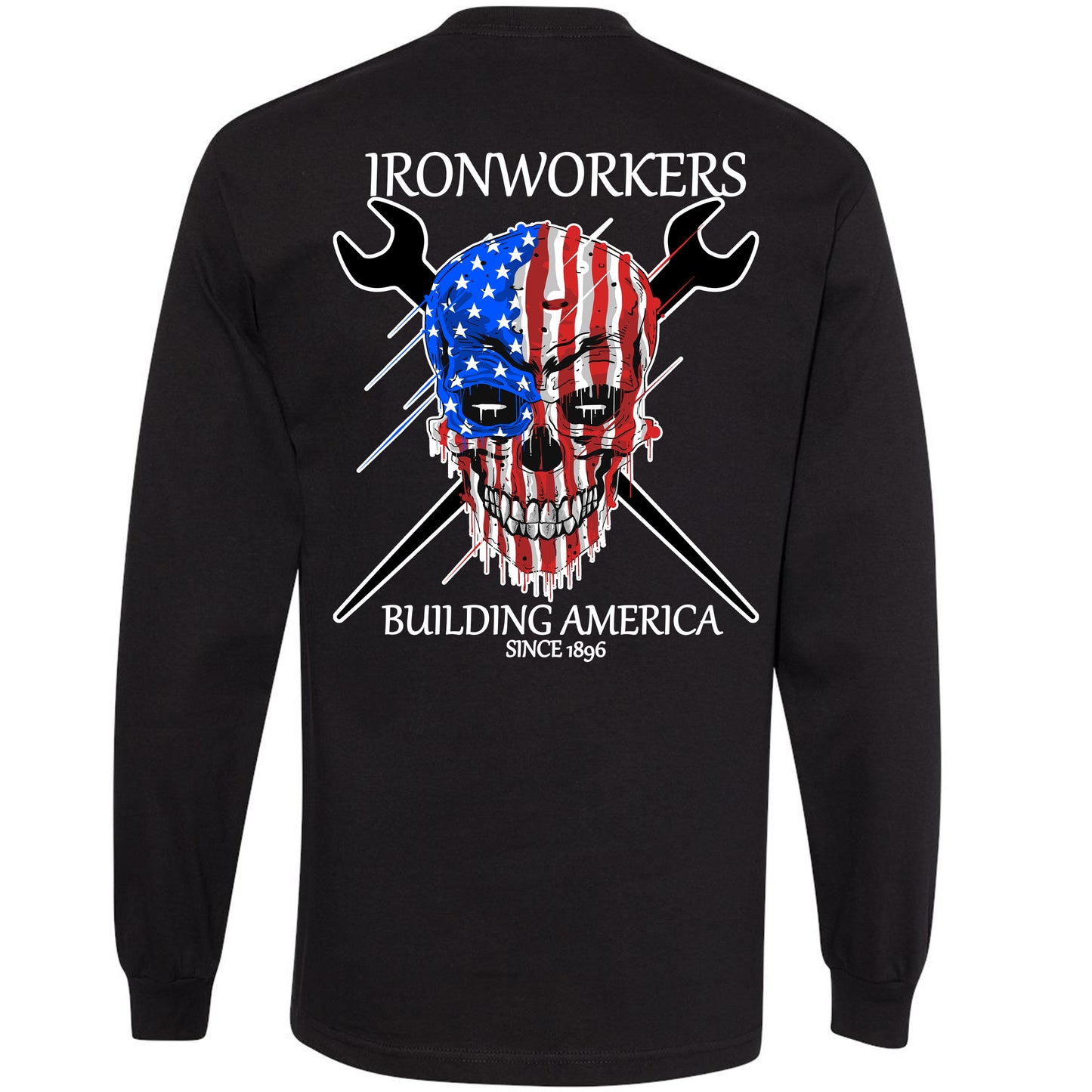 USA SKULL LONG SLEEVE